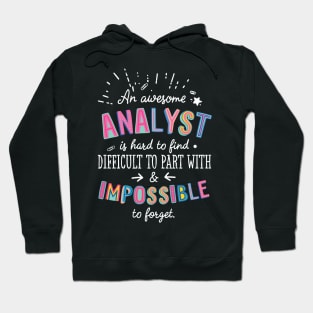 An awesome Analyst Gift Idea - Impossible to Forget Quote Hoodie